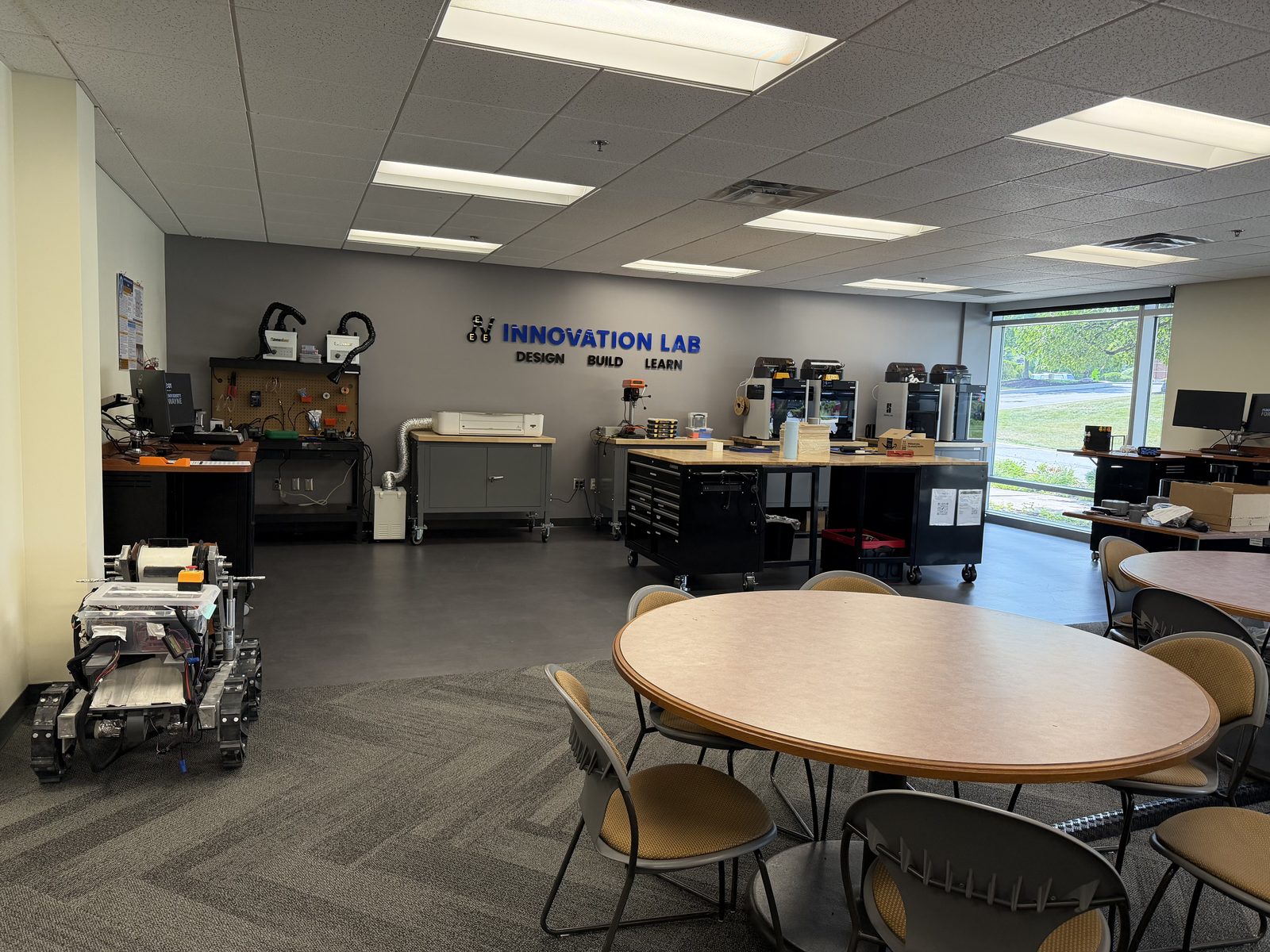 Inside the Innovation Lab in DSB 123